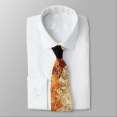 ゴッホのヒマワリの花瓶 ネクタイ (タイ)