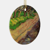 ゴッホのポプラの木 セラミックオーナメント (右)