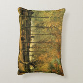 ゴッホのポプラの道 アクセントクッション (裏面(縦))