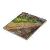 ゴッホのポラード・ウィローズ タイル (側面)