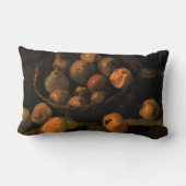 ゴッホのリンゴの籠 ランバークッション (裏面)