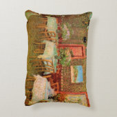 ゴッホのレストラン内部 アクセントクッション (裏面(縦))