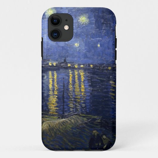 ゴッホのローヌ川の星月夜 Case-Mate iPhoneケース (裏面)
