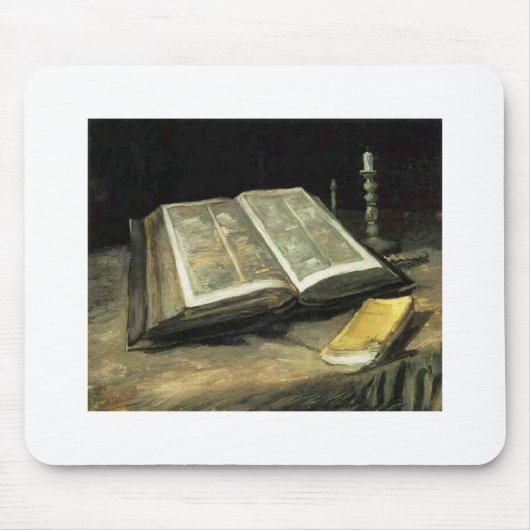 ゴッホのヴィンテージの古い絵画の芸術の芸術家 マウスパッド (正面)