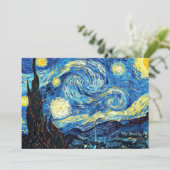 ゴッホの作品「星月夜」 (スタンド正面)