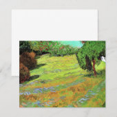 ゴッホの公共公園の陽光に満ちた芝生 (正面/裏面)