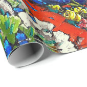 ゴッホの包装紙のアイリス ラッピングペーパー (ロールコーナー)