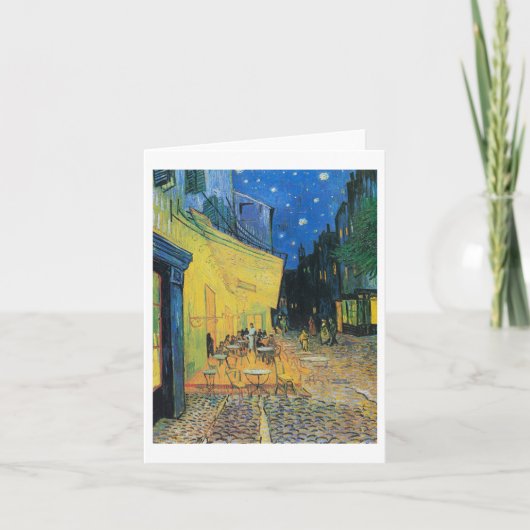 ゴッホの夜のカフェテラス ポストカード (正面)