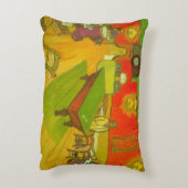 ゴッホの夜のカフェ アクセントクッション (裏面(縦))