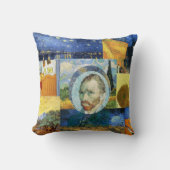 ゴッホの夢の絵画芸術の枕 クッション (正面)