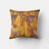 ゴッホの小麦の束 クッション (裏面)