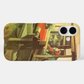 ゴッホの左向きの織工 スピニングホイール Case-Mate iPhoneケース (裏面 (横))