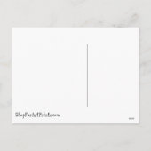 ゴッホの星明かりの夜メリークリスマスの金ゴールドの芸術 シーズンポストカード (裏面)