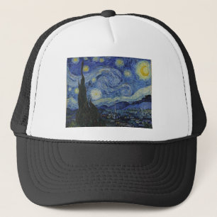 ゴッホの星月夜 キャップ