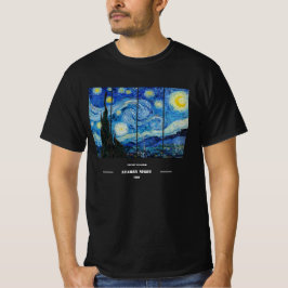 ゴッホの星空のTシャツ Tシャツ