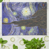ゴッホの星空 キッチンタオル (折り畳み)