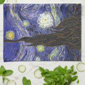 ゴッホの星空 キッチンタオル (折り畳み)