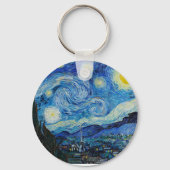 ゴッホの星空 キーホルダー (正面)
