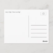 ゴッホの星空 ポストカード (裏面)