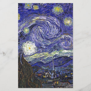 ゴッホの星空 便箋