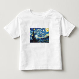 ゴッホの星空 平和 愛 運命 ベビーTシャツ