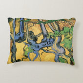 ゴッホの木の根と幹 アクセントクッション (裏面)