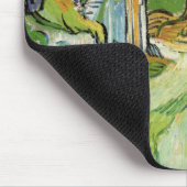 ゴッホの村の通りと階段、オーベルスの人物 マウスパッド (コーナー)