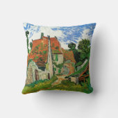 ゴッホの村の通り クッション (裏面)