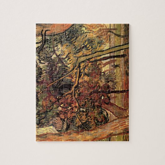 ゴッホの松の木の研究 ジグソーパズル (縦)