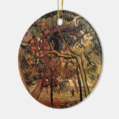 ゴッホの松の木の研究 セラミックオーナメント (左)