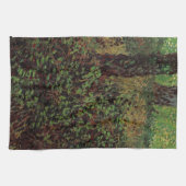 ゴッホの林の下 キッチンタオル (横)