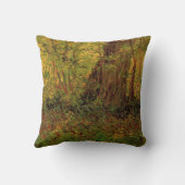 ゴッホの林の下 クッション (裏面)