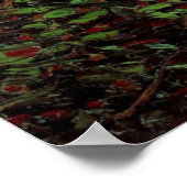 ゴッホの林の下 ポスター (角)