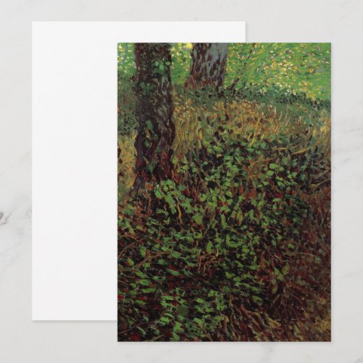 ゴッホの林 (正面/裏面)