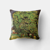 ゴッホの桜の木 クッション (裏面)
