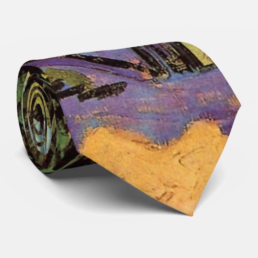 ゴッホの桜の木 ネクタイ (ロール)