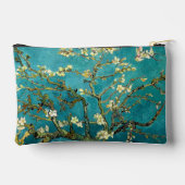 ゴッホの桜の花のクラシック印象派 アクセサリーポーチ (裏面)