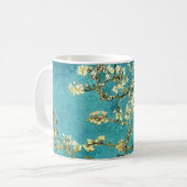 ゴッホの桜の花のクラシック印象派 コーヒーマグカップ (正面左)