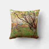 ゴッホの桜咲く果樹園 クッション (裏面)