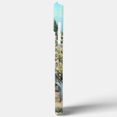 ゴッホの桜咲く果樹園、柏の木に囲まれて Case-Mate iPhoneケース (裏面 / 左)