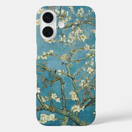 ゴッホの梅の花の傑作芸術 iPhone カー'ス Case-Mate iPhoneケース (裏面)
