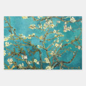 ゴッホの梅の花 古典的印象派 ラッピングペーパーシート (正面)