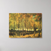 ゴッホの樺並木 キャンバスプリント (正面)