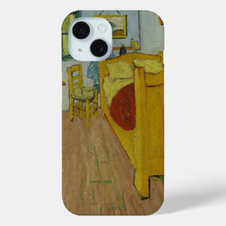 ゴッホの油絵「アルルの寝室」 iPhone 15ケース
