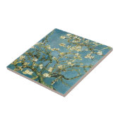 ゴッホの活気付くアーモンド木のヴィンテージの芸術 タイル (側面)