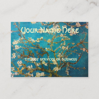 ゴッホの活気付くアーモンド木 名刺