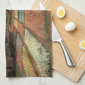 ゴッホの球根の野原 キッチンタオル (四つ折り)