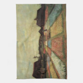 ゴッホの球根の野原 キッチンタオル (縦)