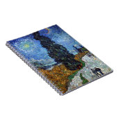 ゴッホの田舎道ジャーナル ノートブック (右側)