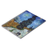 ゴッホの田舎道ジャーナル ノートブック (左側)